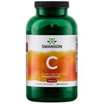 vitaminas c 1000 mg 250 - Swanson Vitaminas C su rožių klubais 1000 mg - 250 kapsulių - 3 nuotrauka