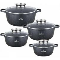 puodai zilner - Zilner Marmurinių puodų rinkinys 16/20/24/28 cm ZL-8900 - 2 nuotrauka