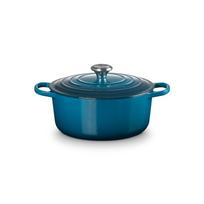 Le Creuset Ketaus puodas ⌀24 cm 4.2 l Mėlynas (Blue)