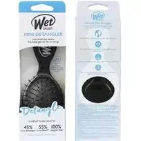 sepetys plaukams wet brush - Wet Brush Mini Detangler plaukų šepetys Juodas (Black) - 2 nuotrauka