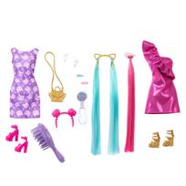 barbes priedai - Lėlė su priedais Mattel Barbie JDC85, 32.5 cm - 5 nuotrauka