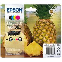 Epson 604XL Multipack (C13T10H64010) Juodas (Black), Žydras (Cyan), Rausvai raudona (Magenta), Geltona (Yellow)