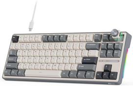 royal kludge klaviature - Royal Kludge RK R87 Pro Pilkas (Grey) Žaidimų Klaviatūra - 2 nuotrauka