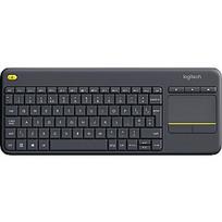 k400 logitech - Logitech K400 Plus Belaidė Klaviatūra Juoda (Black) - 2 nuotrauka