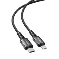 usb c pakrovejas 2m - Acefast C1-01 Black - 3 nuotrauka