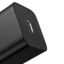 super charger - Baseus, USB 3.0 Type-C, juoda, 20 W - 5 nuotrauka