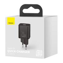 super charger - Baseus, USB 3.0 Type-C, juoda, 20 W - 9 nuotrauka