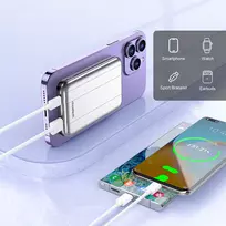 magsafe 5000mah - MagSafe CHOETECH, 10W, 5000mAh - 5 nuotrauka