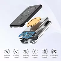 magsafe 5000mah - MagSafe CHOETECH, 10W, 5000mAh - 8 nuotrauka