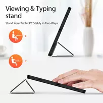 samsung tab s9 deklas - Dux Ducis Domo Samsung X710/X716 Tab S9 juodas - 4 nuotrauka