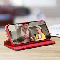 odiniai telefonu deklai - Dux Ducis Hivo Samsung S926 S24 Plus rudas - 2 nuotrauka