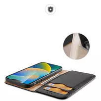 odiniai telefonu deklai - Dux Ducis Hivo Samsung S926 S24 Plus rudas - 5 nuotrauka