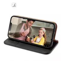 odiniai telefonu deklai - Dux Ducis Hivo Samsung S926 S24 Plus rudas - 9 nuotrauka