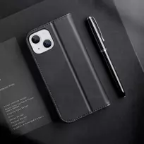 odiniai telefonu deklai - Dux Ducis Hivo Samsung S926 S24 Plus rudas - 13 nuotrauka