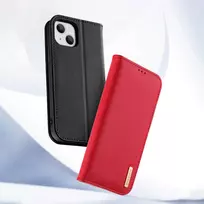 odiniai telefonu deklai - Dux Ducis Hivo Samsung S926 S24 Plus rudas - 16 nuotrauka