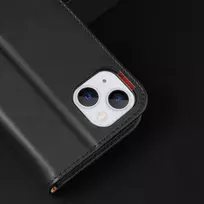 odiniai telefonu deklai - Dux Ducis Hivo Samsung S926 S24 Plus rudas - 21 nuotrauka