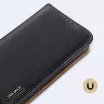 odiniai telefonu deklai - Dux Ducis Hivo Samsung S926 S24 Plus rudas - 22 nuotrauka