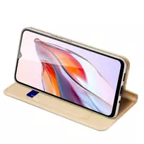 flip telefonas - Dux Ducis "Skin Pro Case Xiaomi Redmi 12C/ 11A" Gold - 13 nuotrauka