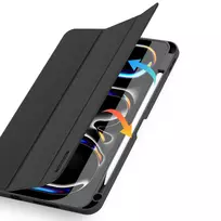 ipad pro 11 m4 deklas - Dux Ducis "Domo Magnet Book Case iPad Pro 11 (2024) A2837| A3006| A2836" Black - 3 nuotrauka