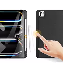 ipad pro 11 m4 deklas - Dux Ducis "Domo Magnet Book Case iPad Pro 11 (2024) A2837| A3006| A2836" Black - 6 nuotrauka