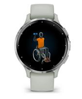 silvios - Garmin Venu 3S Sage Gray Passivated (Pilkas) - 4 nuotrauka