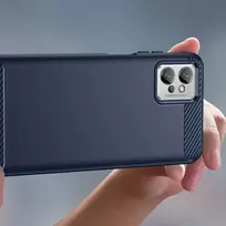 realmi telefonai - Hurtel "Carbon Case Realme C31" Black - 5 nuotrauka