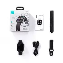 laikrodis sidabrines - Joyroom JR-FT5 Fit-Life Series, juodas - 3 nuotrauka