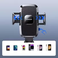 joyroom holder - Joyroom JR-ZS259 (air vent) juodas - 12 nuotrauka