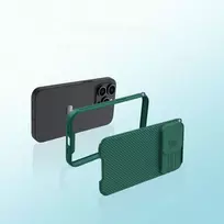 iphone 14 pro case apple - Nillkin "CamShield PRO Hard Case iPhone 14 Pro" Blue - 8 nuotrauka