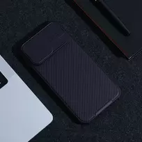 iphone 14 pro case apple - Nillkin "CamShield PRO Hard Case iPhone 14 Pro" Blue - 18 nuotrauka