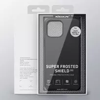 13 pro max apple - Nillkin "Super Frosted PRO Back Cover iPhone 13 Pro Max" Blue - 5 nuotrauka