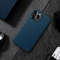 13 pro max apple - Nillkin "Super Frosted PRO Back Cover iPhone 13 Pro Max" Blue - 12 nuotrauka