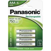 Panasonic Evolta P-03E rechargeable battery 4 x AAA 750mAh