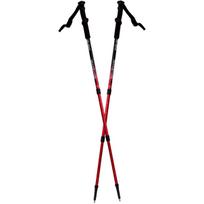 lazdos siaurietiskui ejimui - Šiaurietiško ėjimo lazdos Enero Adventure, raudonos/juodos (Red/Black) - 2 nuotrauka
