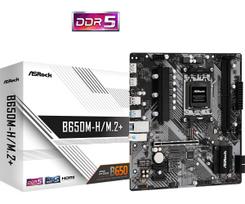 b650m micro atx -  ASROCK B650M-H/M.2+ - 1 nuotrauka