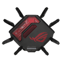 router 2.5g - Asus ROG Rapture GT-BE19000 Tri-band WiFi 7 Juodas/Raudonas - 3 nuotrauka