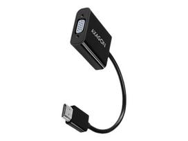 hdmi hdmi kabelis 15m - AXAGON RVH-VGAN, HDMI - VGA Reduction / Adapter, FullHD, Audio OUT - 2 nuotrauka