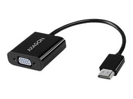 hdmi hdmi kabelis 15m - AXAGON RVH-VGAN, HDMI - VGA Reduction / Adapter, FullHD, Audio OUT - 4 nuotrauka