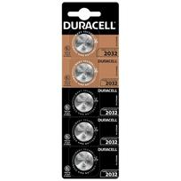 Elementai Duracell CR2032, CR2032, 3 V, 5 vnt.