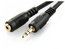 3.5mm extension cable - Gembird 3.5mm Stereo Audio Extension Cable 5m - 1 nuotrauka