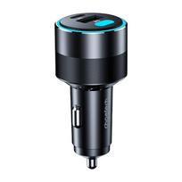 24v pakrovejas - CHOETECH 2xUSB-C, USB-A: 12-24V, 130W, QC3.0, PD3.0, PPS - 2 nuotrauka