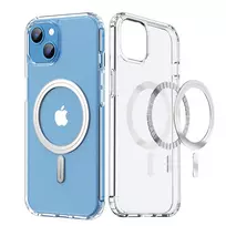 iphone 14 apple deklas magsafe - Dux Ducis "Clin Mag Case iPhone 16 Pro" Transparent - 7 nuotrauka