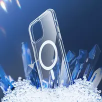 iphone 14 apple deklas magsafe - Dux Ducis "Clin Mag Case iPhone 16 Pro" Transparent - 11 nuotrauka