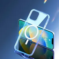 iphone 14 apple deklas magsafe - Dux Ducis "Clin Mag Case iPhone 16 Pro" Transparent - 15 nuotrauka