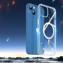 iphone 14 apple deklas magsafe - Dux Ducis "Clin Mag Case iPhone 16 Pro" Transparent - 17 nuotrauka