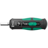 Wera 7510 Kraftform Safe-Torque Speed atsuktuvas 1-3Nm (Juodas/Black)