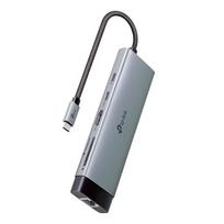 hdmi type c laidas - TP-LINK UH9120C USB 3.2 Gen 1 Type-C 9-port hub (Juodas) - 1 nuotrauka