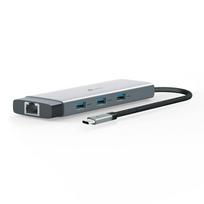hdmi type c laidas - TP-LINK UH9120C USB 3.2 Gen 1 Type-C 9-port hub (Juodas) - 2 nuotrauka
