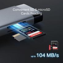 hdmi type c laidas - TP-LINK UH9120C USB 3.2 Gen 1 Type-C 9-port hub (Juodas) - 8 nuotrauka