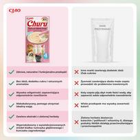 churu inaba - Churu Tuna Salmon skanėstai katėms 56 g - 3 nuotrauka
